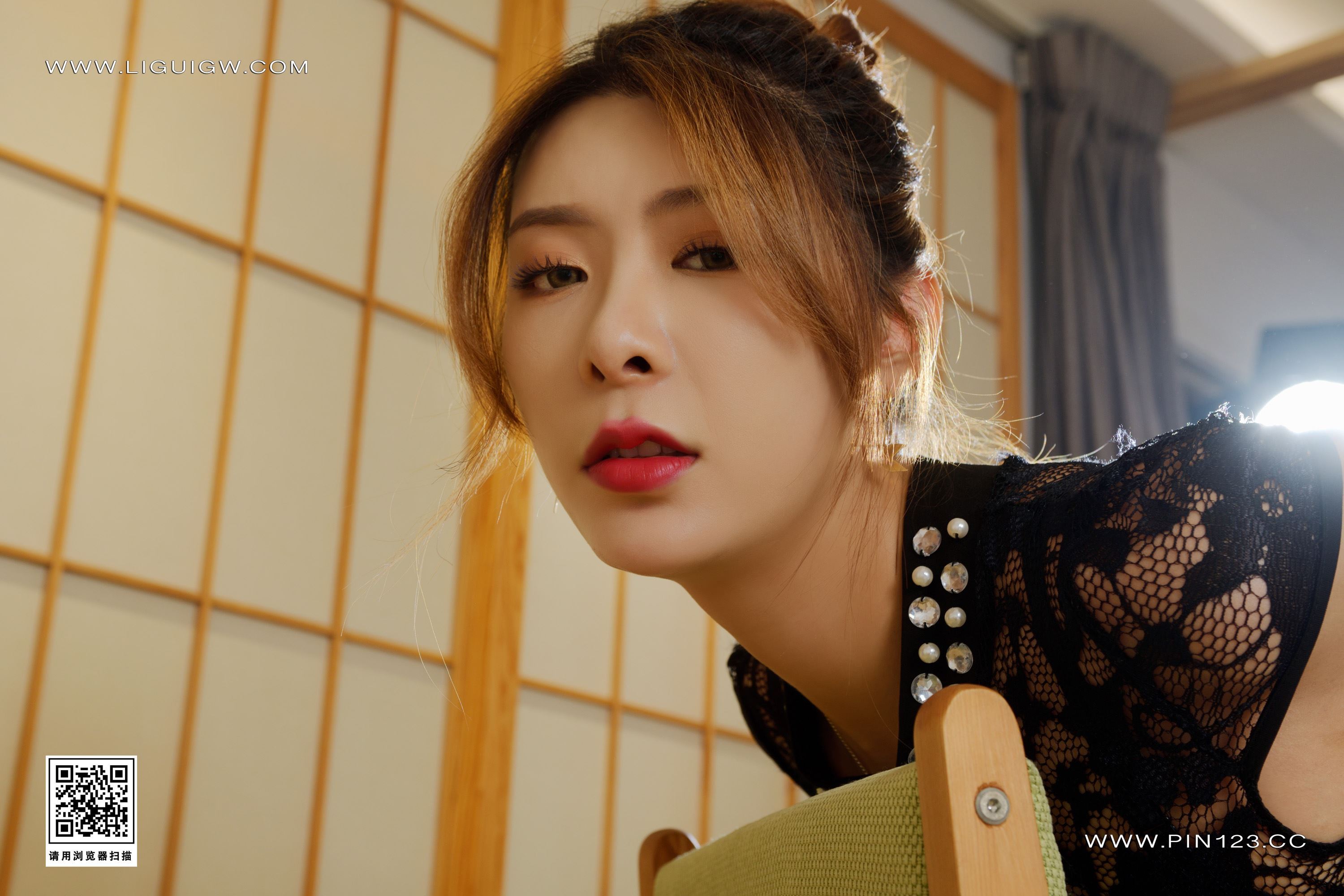 Ligui丽柜 2024.03.08 绳缚系列 克拉拉